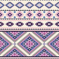 Tribal striped seamless pattern. Aztec geometric background. Can be used in textile design, web design for making of accessories, clothes, decorative paper, wrapping, envelope, backpacks, etc. vector