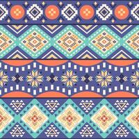 Tribal striped seamless pattern. Geometric aztec background. Can be used in textile design, web design for making of clothes, accessories, decorative paper, wrapping, backpacks, etc. vector