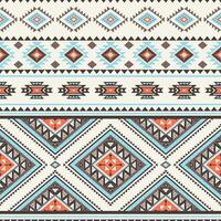 Aztec geometric background. Can be used in textile design, web design for making of clothes, accessories, decorative paper, wrapping, envelope. Tribal striped seamless pattern vector