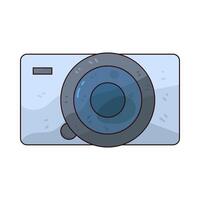 Illustration of Retro camera vector