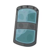 Illustration of Military Riot Shield vector