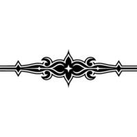 Elegant Black Ornamental Border , , Modern Flourish vector