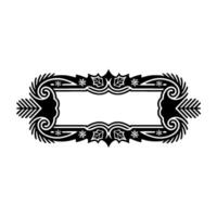 Elegant Christmas Banner with Holly, Snowflakes, Negative Space vector