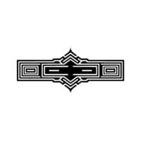 Geometric Abstract , Modern Symmetry on White Background vector