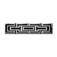 Geometric Border Minimalist with Shadows, Element vector