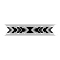 Geometric Black and White Banner - Abstract , Minimalist Style vector