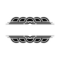 Stylized Celtic Border, Minimalist Elements vector