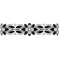 Elegant Floral Border, Vintage , Decorative Element - Frame vector