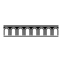 Geometric Archway Border, Streamlined, Arch vector