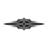 Geometric Deco Emblem, Minimalist, Symmetry vector