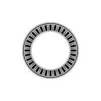 Minimalist Circular Pattern, Geometric , Modern Emblem, Circle vector