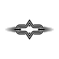 Geometric Southwestern Emblem, Dynamic Motion vector