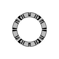 Geometric Rhythm Circular Abstract vector