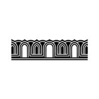 Geometric Archway Border, Minimalist - Arch vector