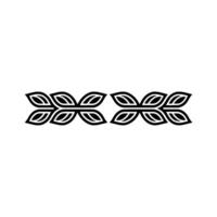 Stylized Leaf Motif, Minimalist , Subtle Texture vector