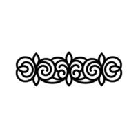 Intricate Celtic Swirl Border, Elegant vector