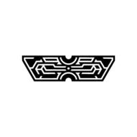 Geometric Ascent Abstract Emblem, Dynamic Progression vector