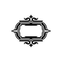 Elegant Ornate Frame,Vintage Element, Art nouveau vector