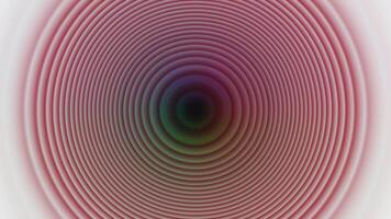 Hypnotic Pulsating Concentric Circles with Soft Color Gradient - Abstract Motion Background Loop video