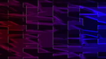 Dynamic Abstract Background with Red-Blue Gradient and Geometric Block Pattern video