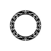 Geometric Portal, Minimalist , Circular Emblem, Circle vector