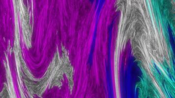 Dynamic Abstract Flowing Patterns Vibrant Magenta, Grey, and Blue Liquid Art Visuals video
