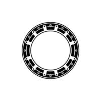Geometric Portal, Minimalist , Circular Motif, Circle vector