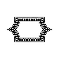 Ornate Frame, Vintage Elegance, Minimalist vector