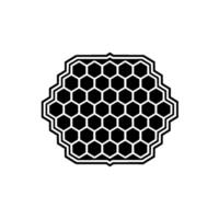 Geometric Hexagon Pattern, Minimalist , Abstract Texture vector