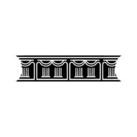 Geometric Classical Border, Minimalist - Architecture vector