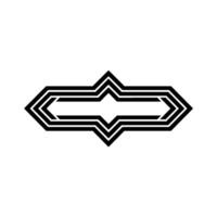 Geometric Arrowhead - Minimalist Directional vector