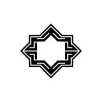 Geometric Starburst - Modern Abstract vector