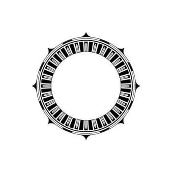 Geometric Radial Pattern, Minimalist , Circular Motif, Geometry vector