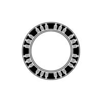 Geometric Portal, Futuristic , Subtle Glow vector