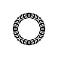 Minimalist Circular Emblem, Geometric Pattern, Modern vector