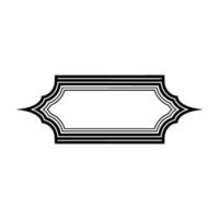Elegant Ornate Border, Vintage Element, Frame vector