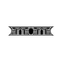 Art Deco Ornament, Geometric , Vintage Elegance, Pattern vector