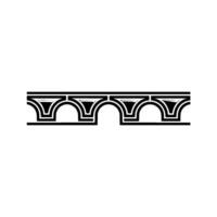 Geometric Archway,Minimalist , Architectural Element vector