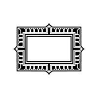 Art Deco Frame,Geometric Ornamentation, Vintage Elegance - Pattern vector