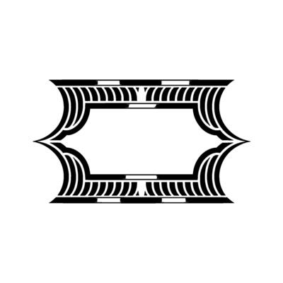Art Deco Frame,Elegant Border, Vintage , Minimalist Style, Minimalism