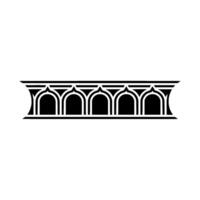 Geometric Archway,Minimalist , Architectural Motif, Gothic vector