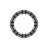 Geometric Circle Pattern, Minimalist , Modern Abstract - Minimalism vector
