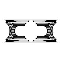 Geometric Symmetry, Abstract Echoes vector