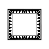 Geometric Frame, Minimalist , Blank Canvas, Triangle vector