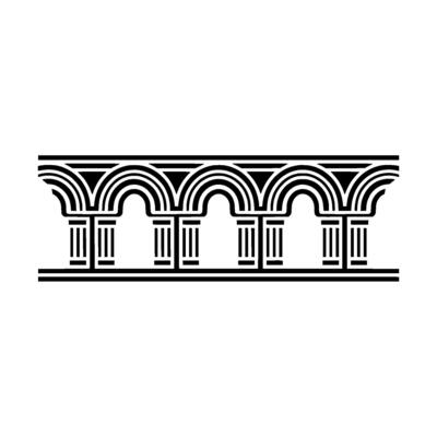 Geometric Archway, Minimalist , Architectural Motif, Architecture
