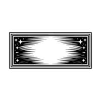 Celestial Portal - Geometric Starburst vector