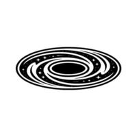 Cosmic Spiral Galaxy, Retro Illustration vector