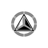 Geometric Sacred Symbol, Minimalist vector