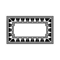 Geometric Deco Frame,Minimalist , Elegant Border, alternate version 23 vector