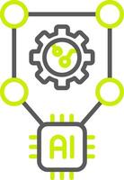 Ai and machine learning vector